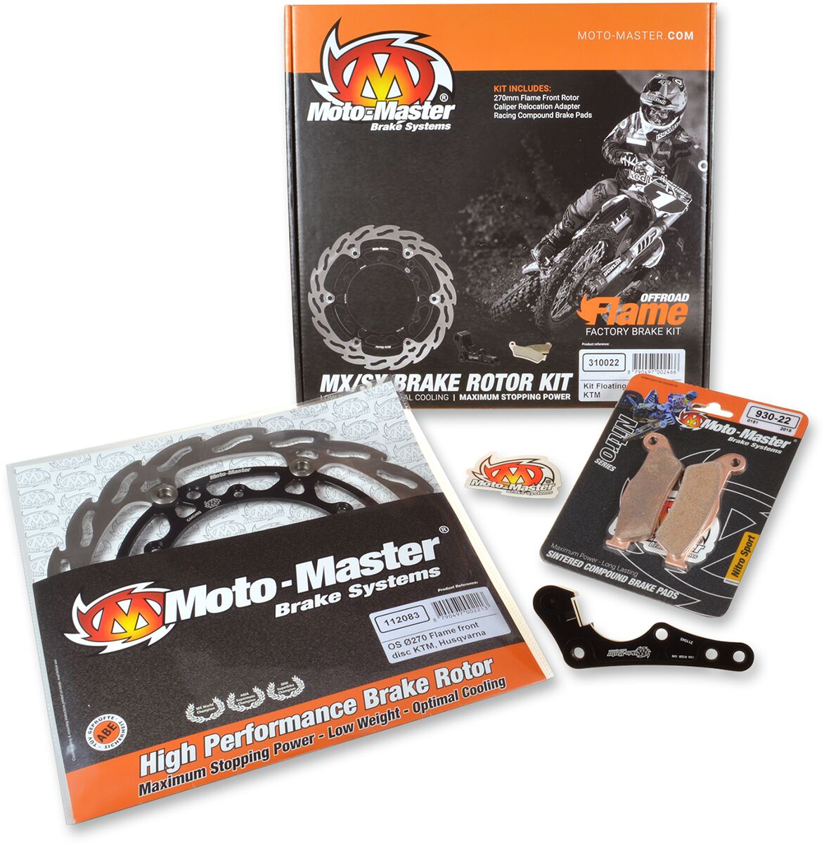 Moto Master Brake Kit Front Float 270 Mm