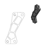 Moto Master Brake Caliper Adaptor Sm