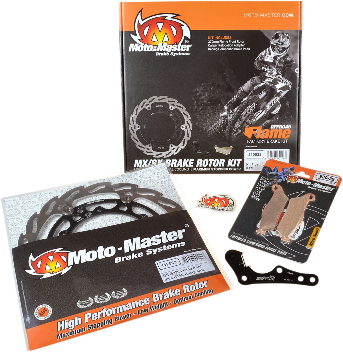 Moto Master Brake Kit Front Float 270 Mm