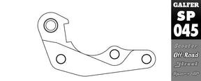 Galfer Brake Caliper Adaptor