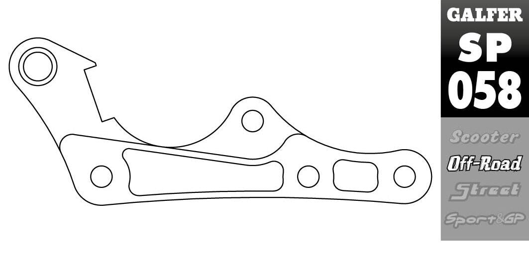 Galfer Brake Caliper Adaptor