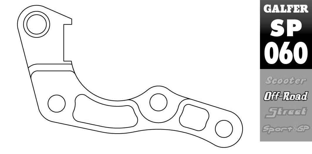 Galfer Brake Caliper Adaptor