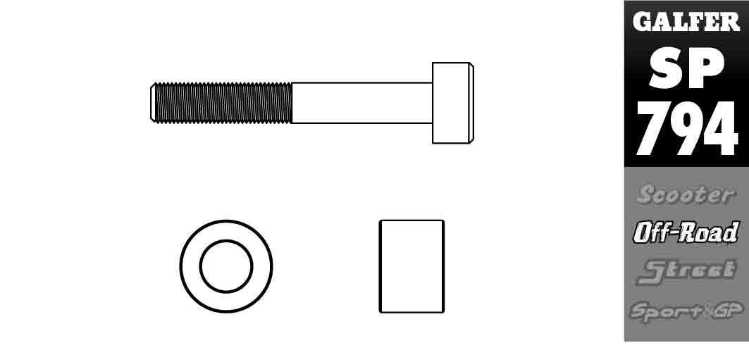 Galfer Brake Caliper Adaptor