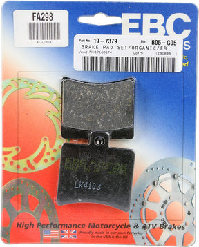 Ebc Brake Pad Fa Ser Organic