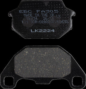 Ebc Brake Pad Fa Ser Organic