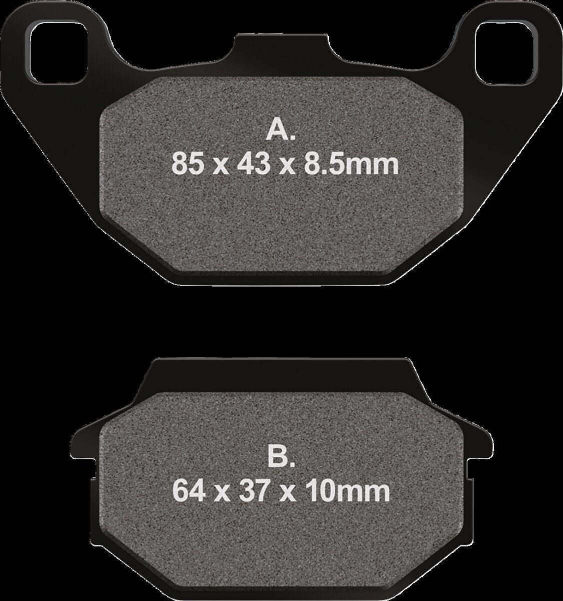 Ebc Brake Pad Fa Ser Organic