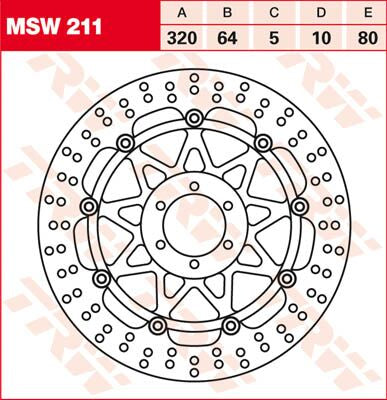 Trw Rotor Trw Msw211
