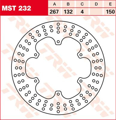 Trw Rotor Trw Mst232