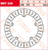 Trw Rotor Trw Mst239