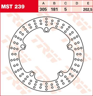 Trw Rotor Trw Mst239
