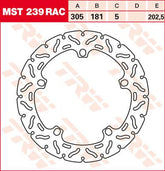 Trw Rotor Trw Mst239 Rac