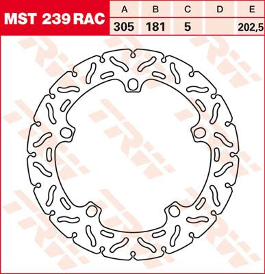 Trw Rotor Trw Mst239 Rac