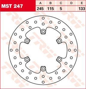 Trw Rotor Trw Mst247