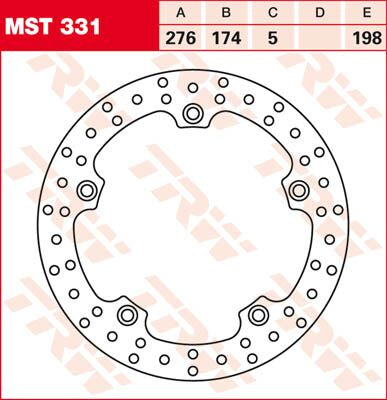 Trw Rotor Trw Mst331