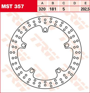 Trw Rotor Trw Mst357