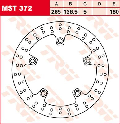 Trw Rotor Trw Mst372