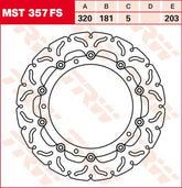 Trw Rotor Trw Mst357 Fs