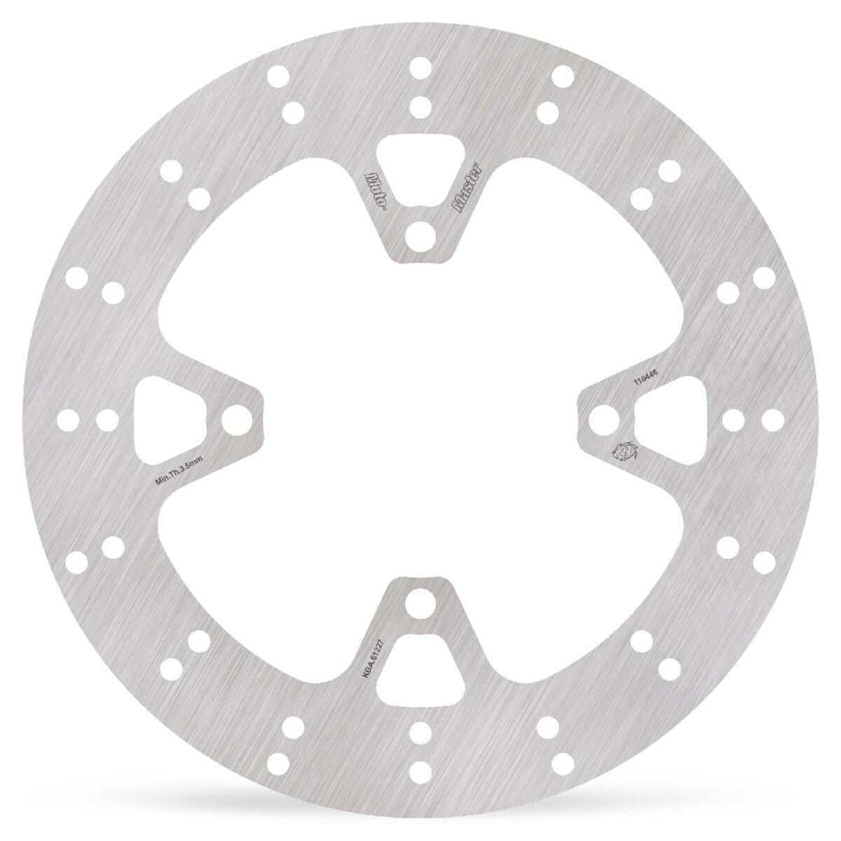 Moto Master Brake Disc Round Front