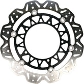 Ebc Brake Rtr Flt Vee Wave Blk Fr