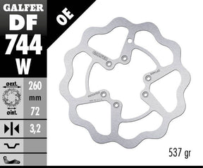 Galfer Brake Disc Fixed Wave