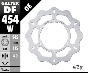 Galfer Brake Disc Fixed Wave