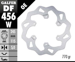 Galfer Brake Disc Fixed Wave