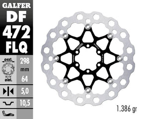 Galfer Brake Disc Float Cubiq
