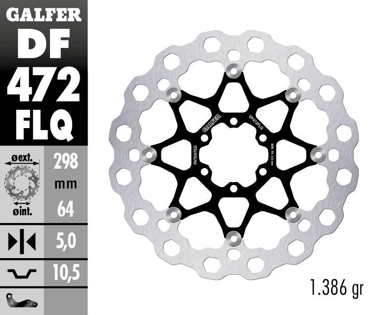 Galfer Brake Disc Float Cubiq