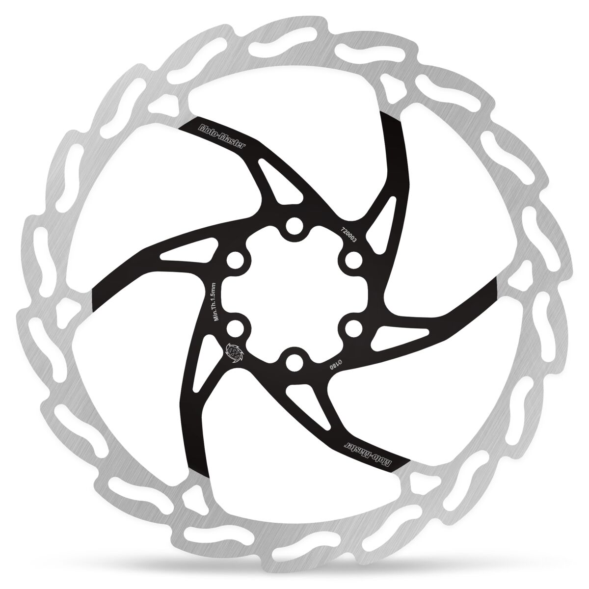 Moto Master Brake Disc Flame 180 X1.8