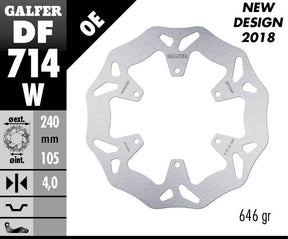 Galfer Brake Disc Wave Fixed