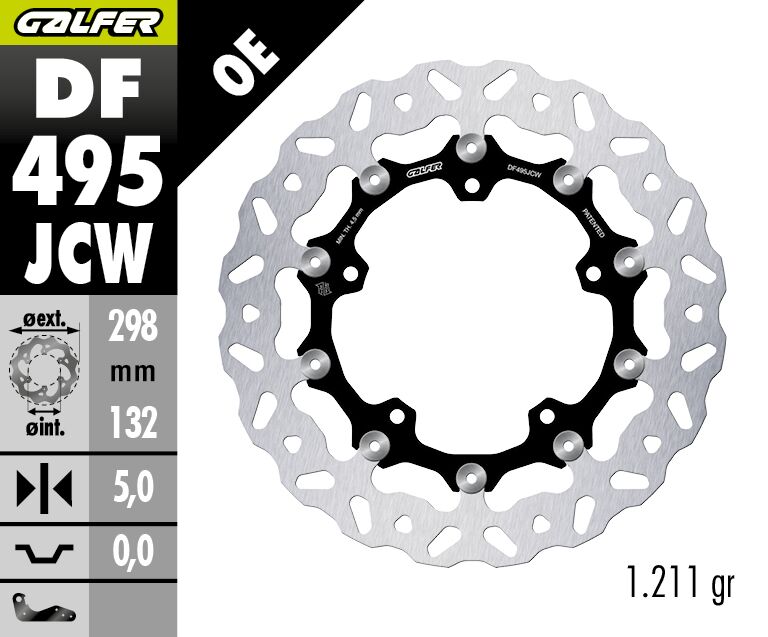 Galfer Brake Disc Wave Floatech