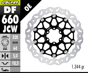 Galfer Brake Disc Wave Floatech