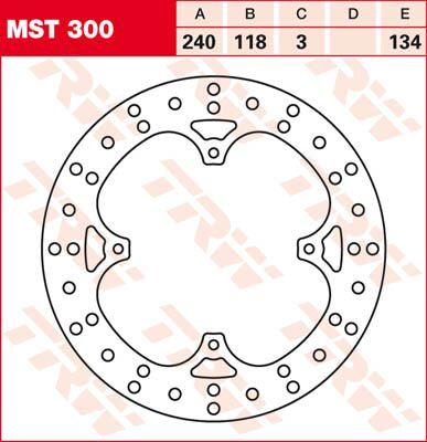 Trw Rotor Trw Mst300