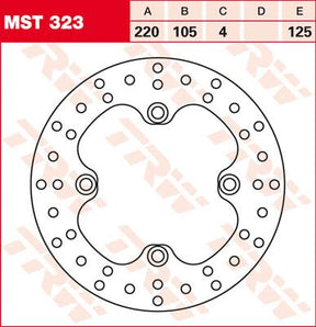 Trw Rotor Trw Mst323