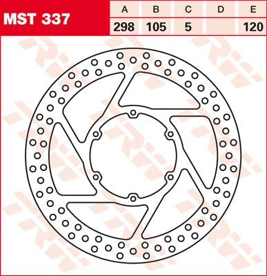 Trw Rotor Trw Mst337