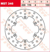 Trw Rotor Trw Mst346