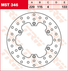 Trw Rotor Trw Mst346