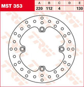 Trw Rotor Trw Mst353
