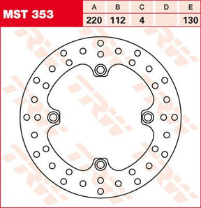 Trw Rotor Trw Mst353