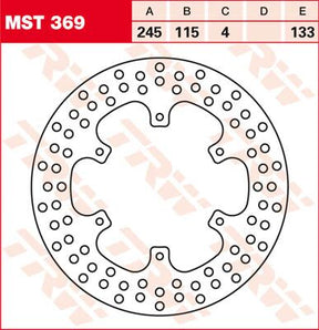 Trw Rotor Trw Mst369