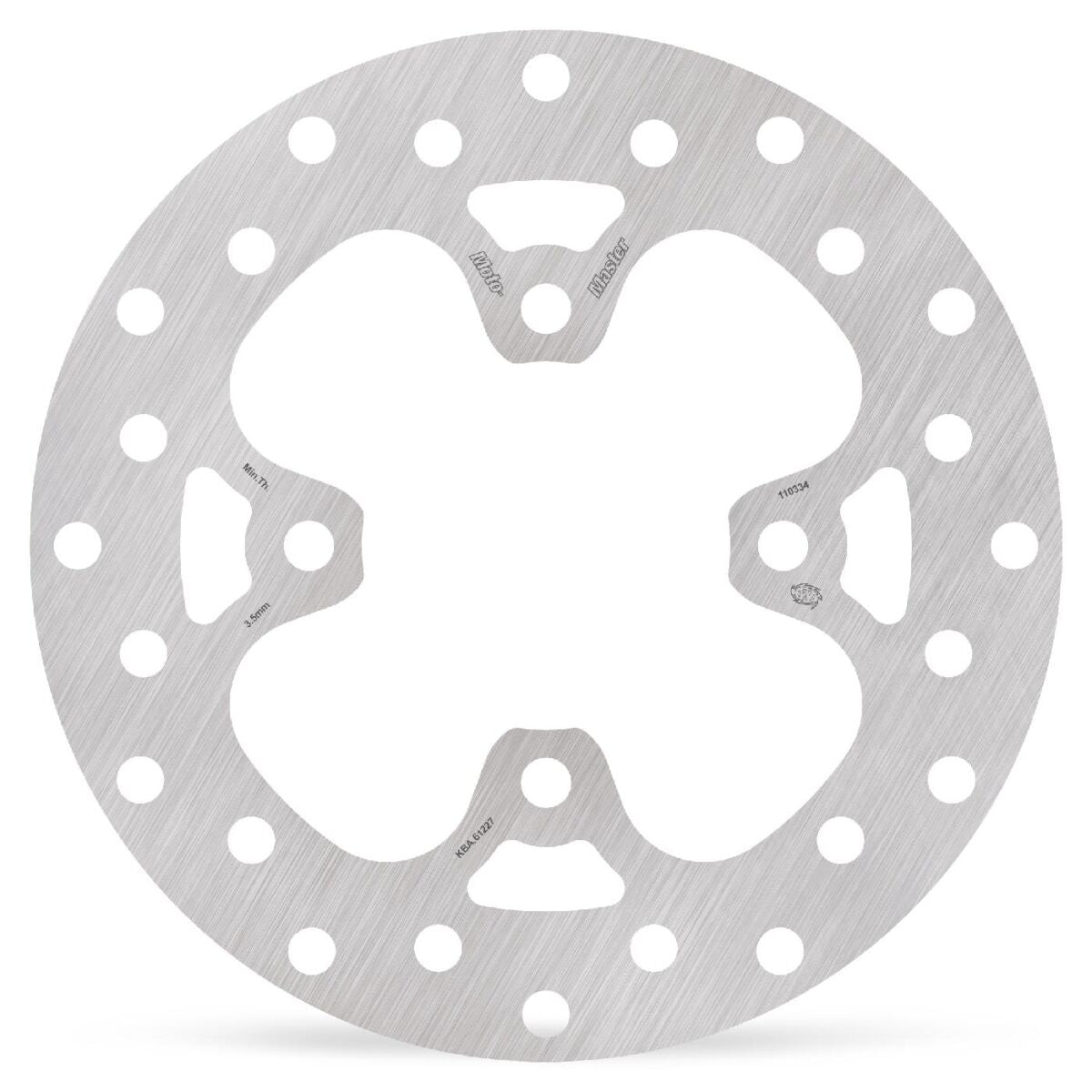 Moto Master Brake Disc Round Front