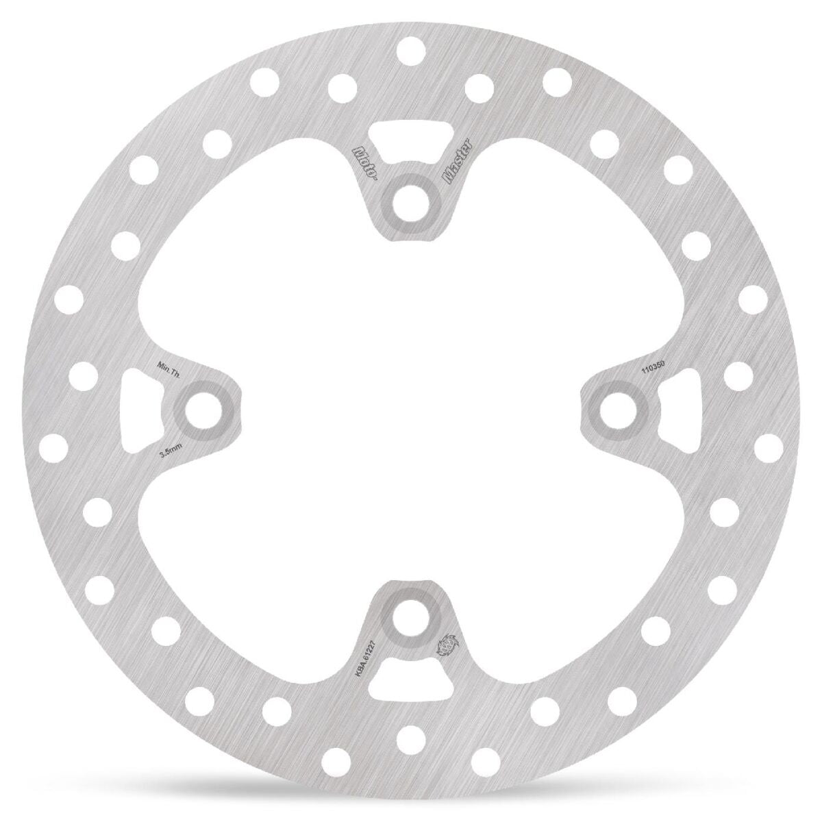 Moto Master Brake Disc Round Front