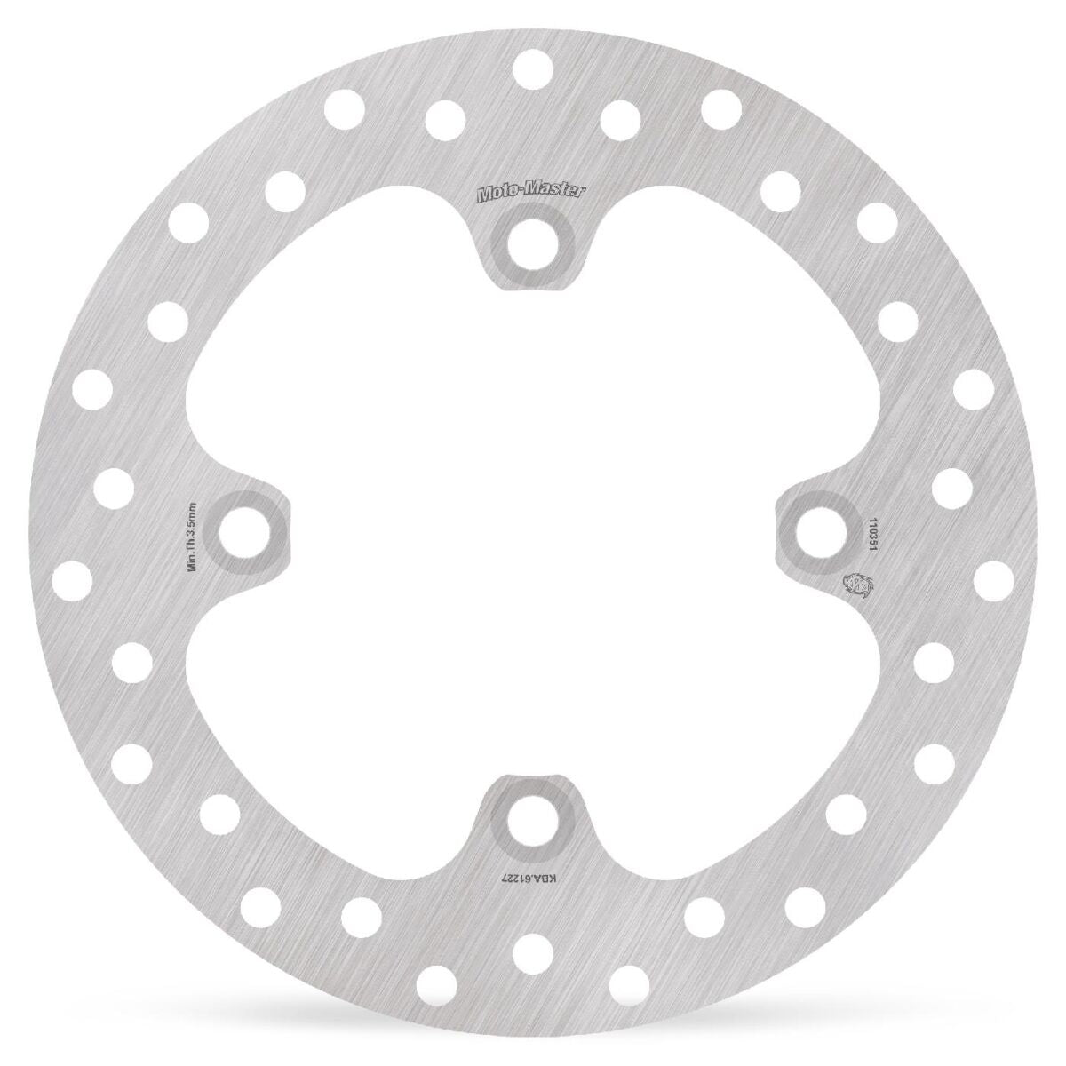 Moto Master Brake Disc Round Rear