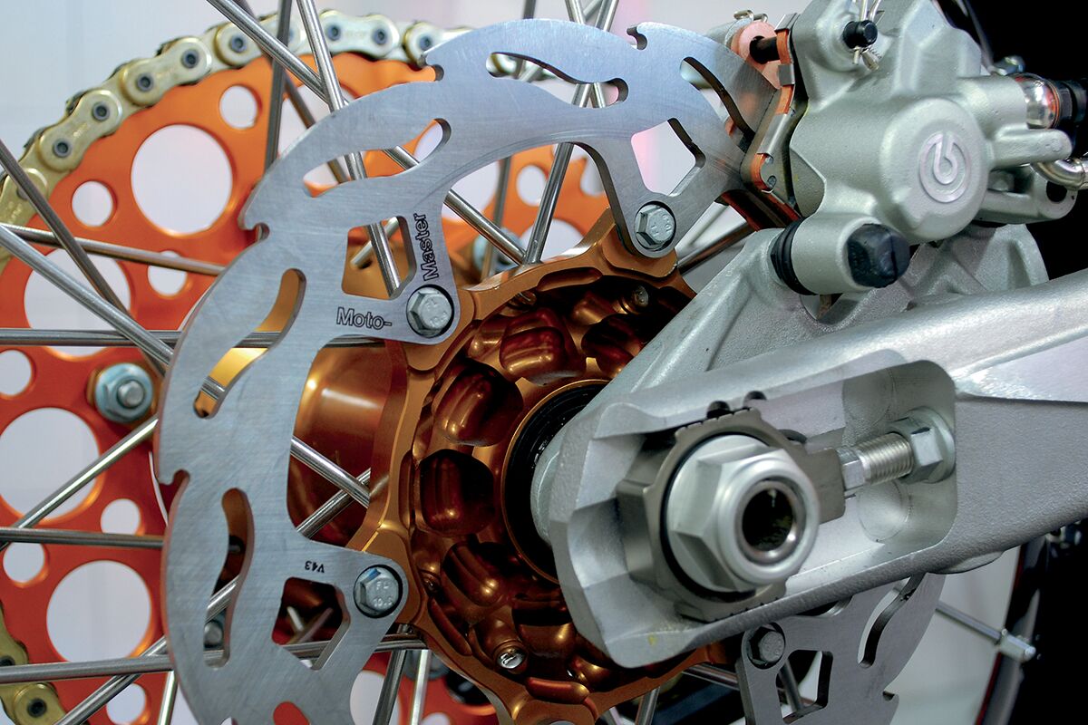 Moto Master Brake Disc Flame Rear