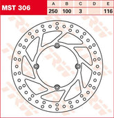 Trw Rotor Trw Mst306