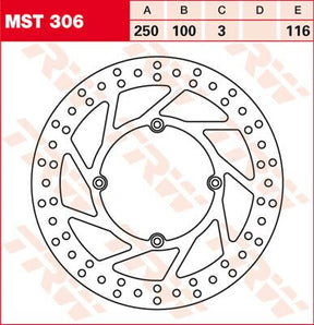 Trw Rotor Trw Mst306