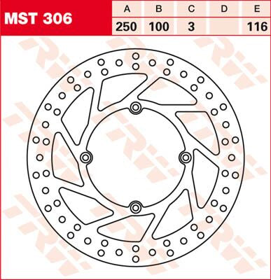 Trw Rotor Trw Mst306