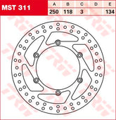 Trw Rotor Trw Mst311