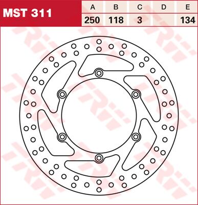 Trw Rotor Trw Mst311