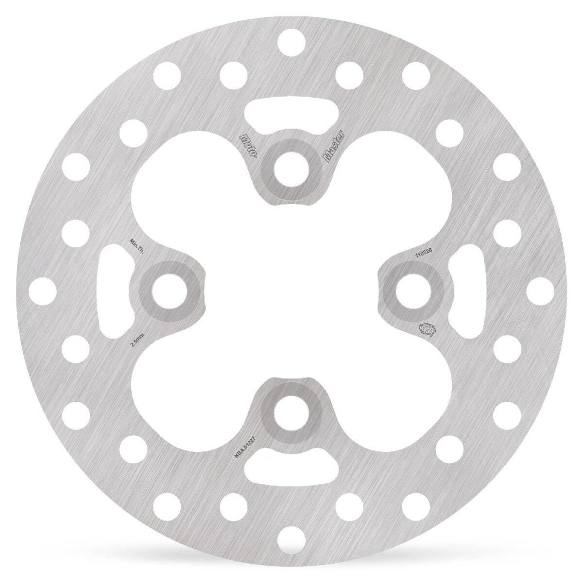Moto Master Brake Disc Round Front